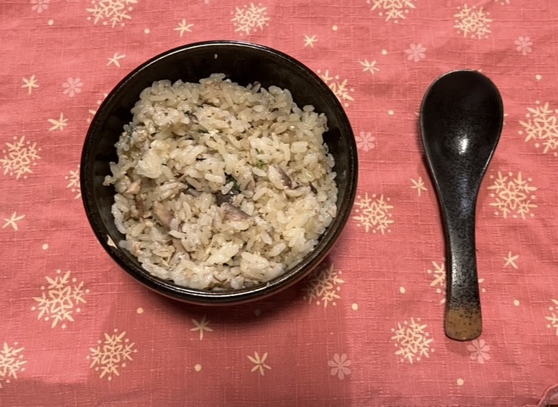 骨までやわらか さば缶炊き込みご飯