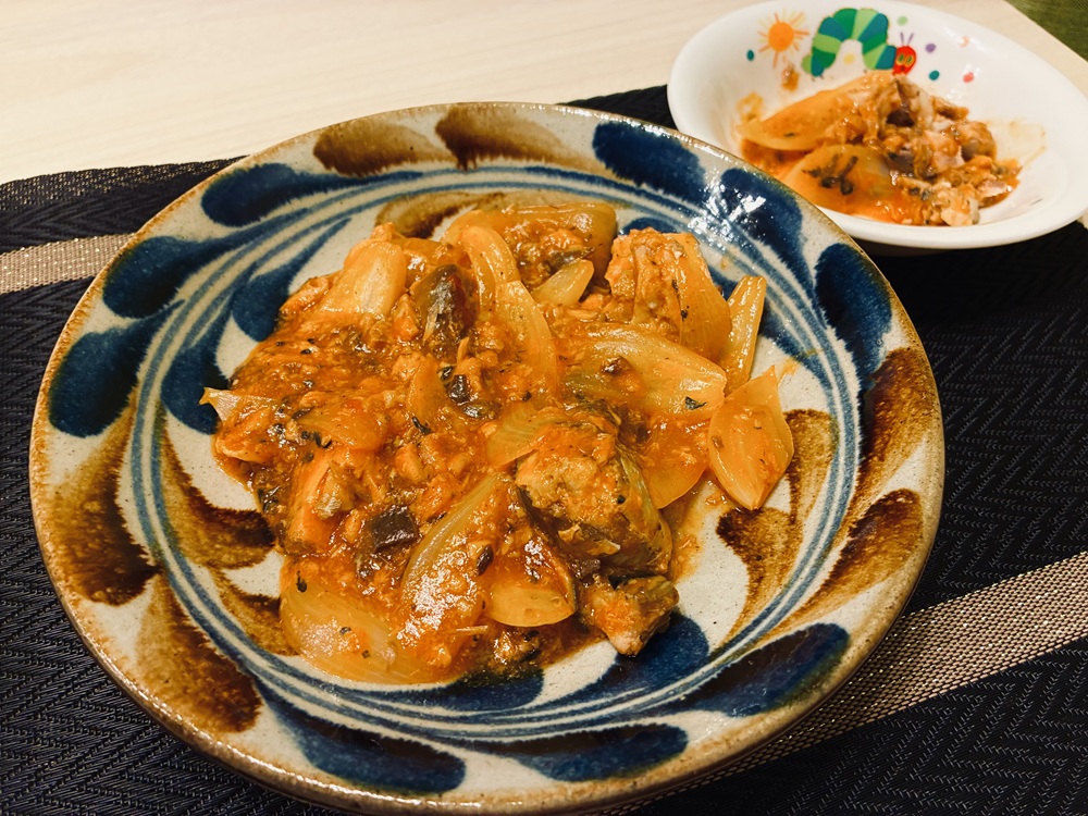 さばのコクうまケチャップ炒め 黒澤さん作