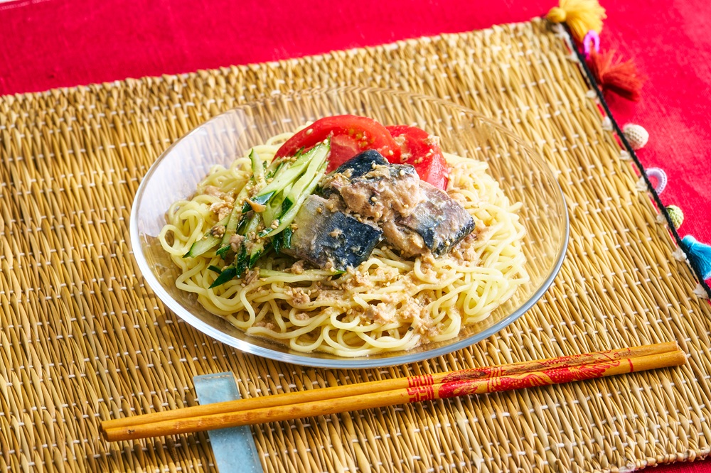 さばの冷やし中華