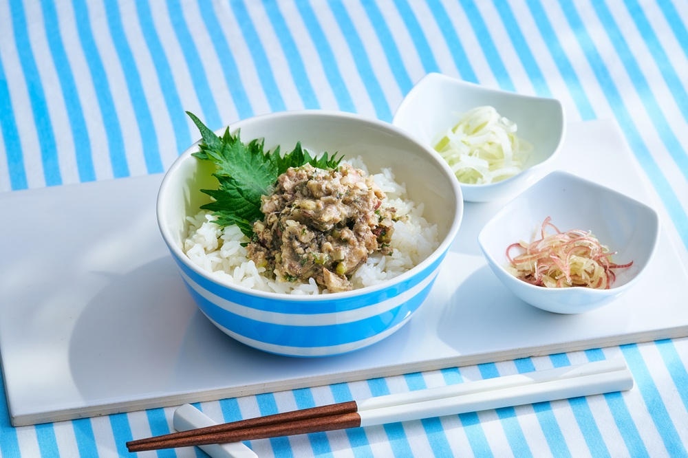 いわしのなめろう丼