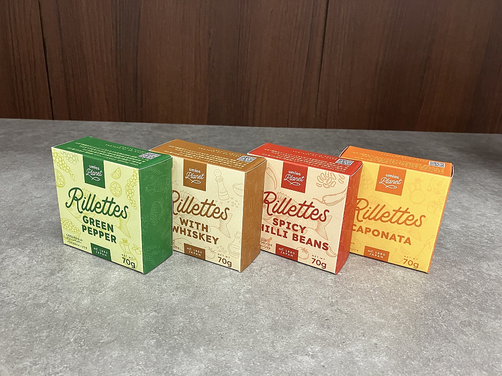 くろだいのリエット 4缶セット
