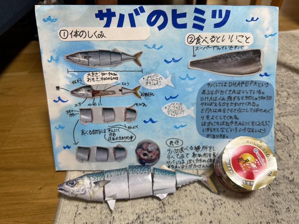 さばのヒミツを知ることができました！