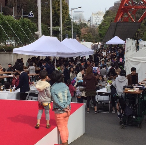 マルハニチロ　魚祭り　東京タワー