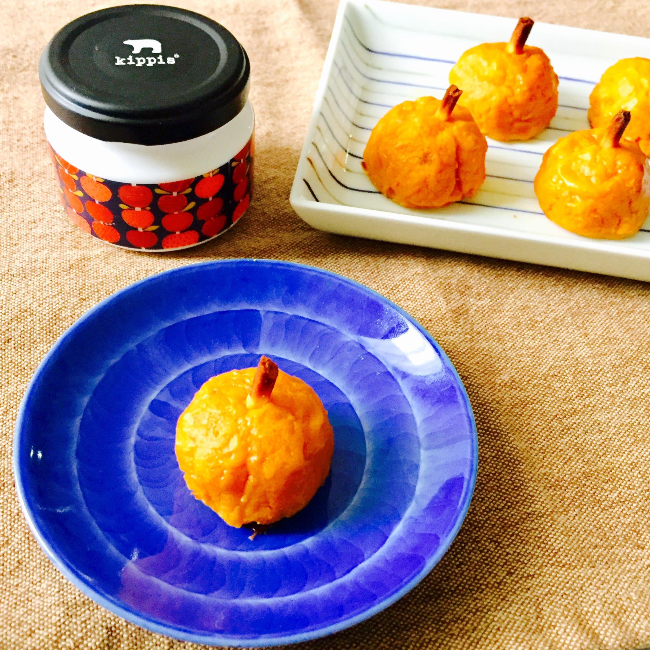 ころんとりんご型♡ノンシュガーのスイートパンプキン