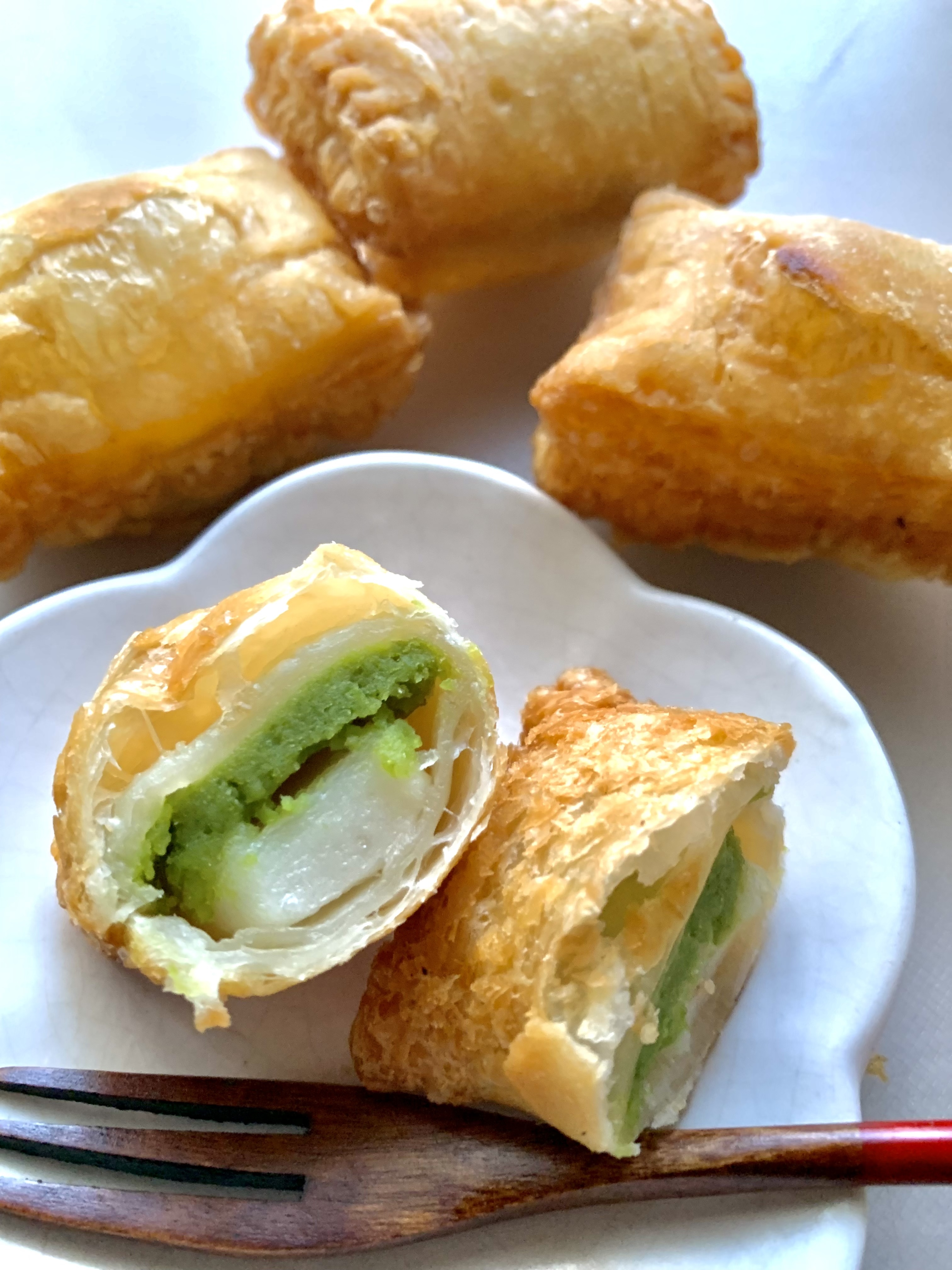 餅入りずんだ揚げパイ